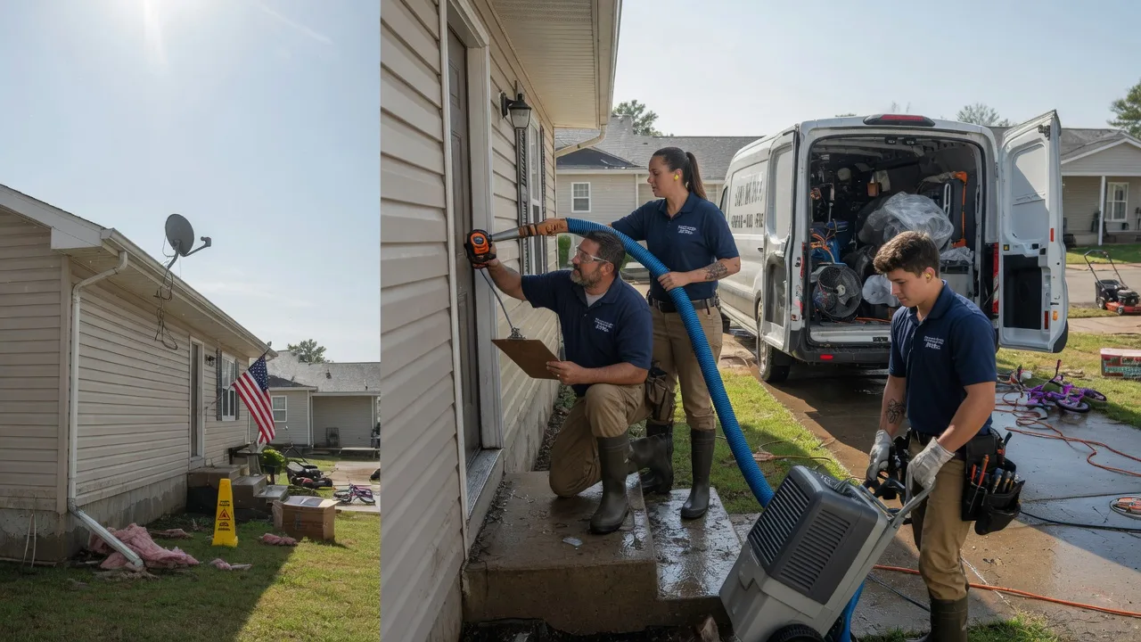 Ceiling Water Damage Restoration in Canadian, TX near me